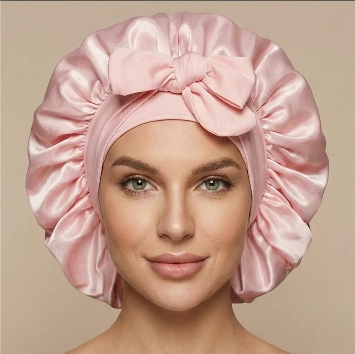 Bonnet de Nuit en Soie Anti-Frisottis & Brillance Absolue