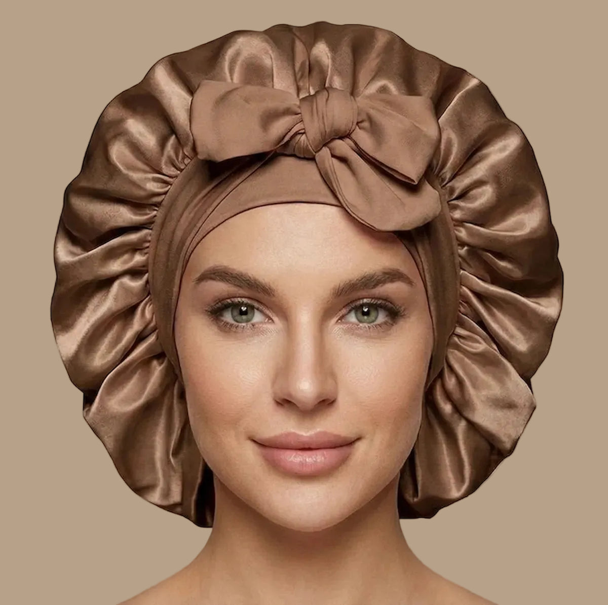 Bonnet de Nuit en Soie Anti-Frisottis & Brillance Absolue