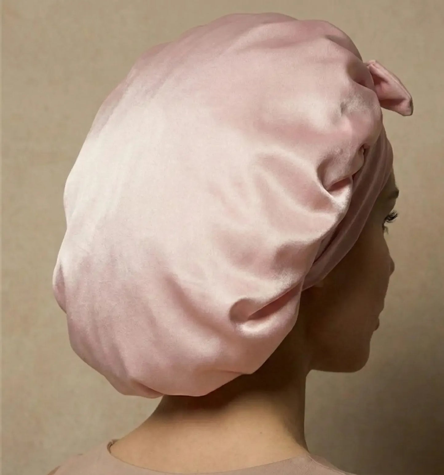 Bonnet de Nuit en Soie Anti-Frisottis & Brillance Absolue